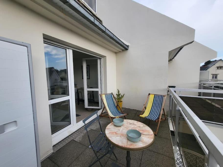Studio "La Parenthese", A 50 Metres De La Plage Saint-Quay-Portrieux Kültér fotó